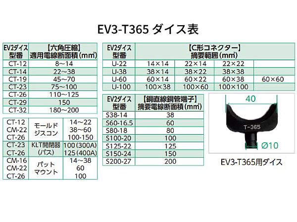 圧縮アタッチメント EV3-T365 EV-325シリーズ専用 カクタス